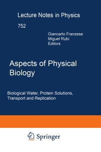 Cover image: Aspects of Physical Biology 1st edition 9783540787648