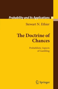 صورة الغلاف: The Doctrine of Chances 9783540787822