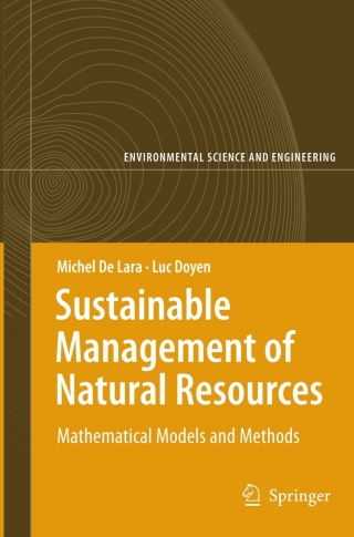 Cover image: Sustainable Management of Natural Resources 9783642097911