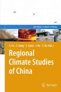 Immagine di copertina: Regional Climate Studies of China 1st edition 9783540792413