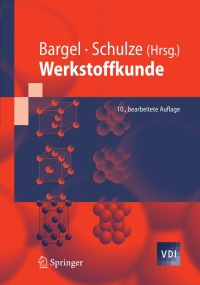 表紙画像: Werkstoffkunde 10th edition 9783540792963