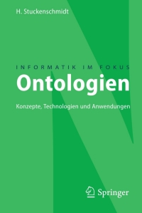 Cover image: Ontologien 9783540793304