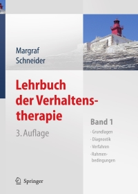 Cover image: Lehrbuch der Verhaltenstherapie 3rd edition 9783540795407