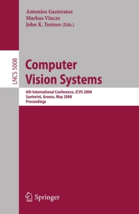 Cover image: Computer Vision Systems 1st edition 9783540795469