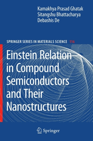 Imagen de portada: Einstein Relation in Compound Semiconductors and Their Nanostructures 9783540795568
