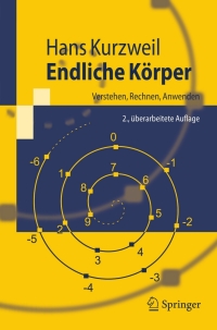 Imagen de portada: Endliche Körper 2nd edition 9783540795971