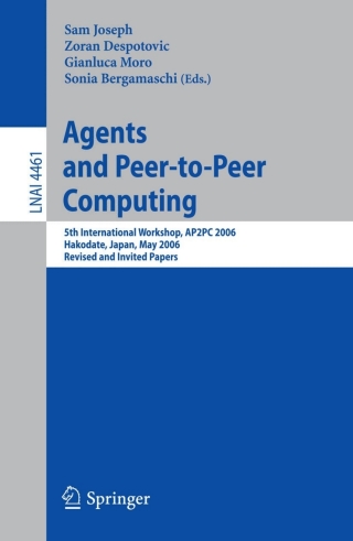 Cover image: Agents and Peer-to-Peer Computing 1st edition 9783540797043