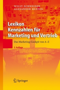 Cover image: Lexikon Kennzahlen für Marketing und Vertrieb 2nd edition 9783540798613