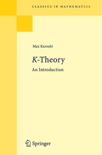 Cover image: K-Theory 9783540080909