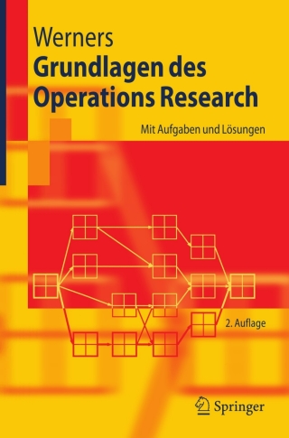 Cover image: Grundlagen des Operations Research 2nd edition 9783540799733