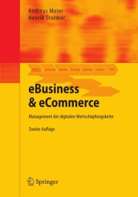 Omslagafbeelding: eBusiness & eCommerce 2nd edition 9783540850168