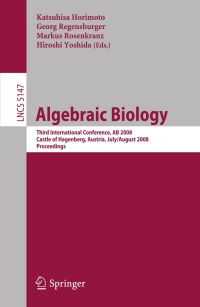Cover image: Algebraic Biology 1st edition 9783540851004