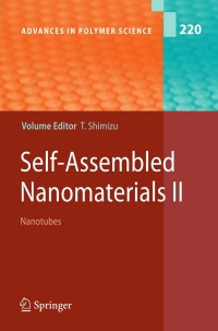 Cover image: Self-Assembled Nanomaterials II 1st edition 9783540851042