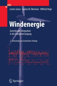 Omslagafbeelding: Windenergie 2nd edition 9783540852520