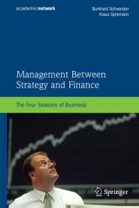 Cover image: Management Between Strategy and Finance 9783540852742