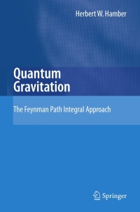 Titelbild: Quantum Gravitation 9783540852926