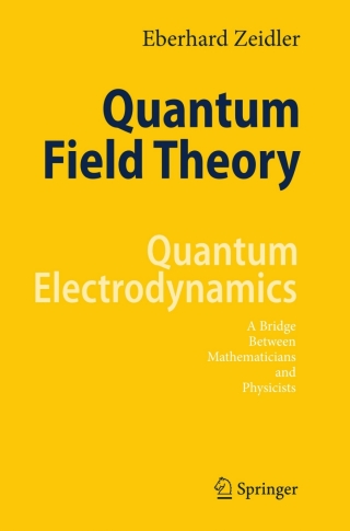 Cover image: Quantum Field Theory II: Quantum Electrodynamics 9783540853763