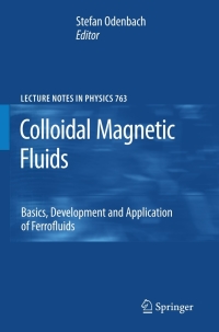 Cover image: Colloidal Magnetic Fluids 1st edition 9783540853862