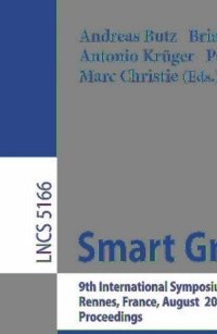 صورة الغلاف: Smart Graphics 1st edition 9783540854128