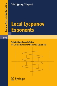Titelbild: Local Lyapunov Exponents 9783540859635