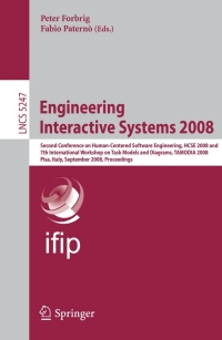 表紙画像: Engineering Interactive Systems 2008 1st edition 9783540859918