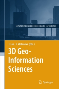 Cover image: 3D Geo-Information Sciences 1st edition 9783540873945