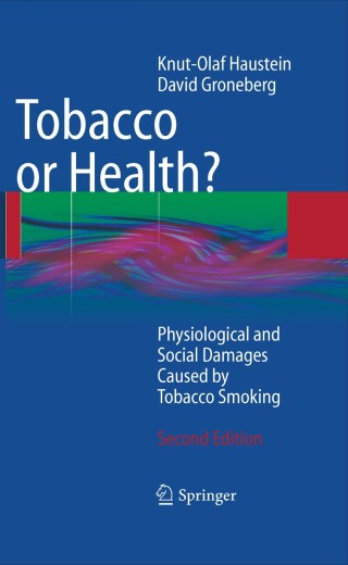 Cover image: Tobacco or Health? 2nd edition 9783540875765