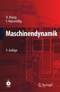 Titelbild: Maschinendynamik 9th edition 9783540876939