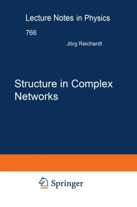 صورة الغلاف: Structure in Complex Networks 9783642099656