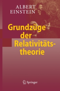 Cover image: Grundzüge der Relativitätstheorie 7th edition 9783540878469