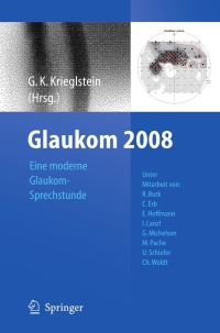 Cover image: Glaukom 2008 1st edition 9783540878933