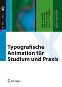 表紙画像: Typografische Animation für Studium und Praxis 9783540879138