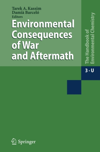 Omslagafbeelding: Environmental Consequences of War and Aftermath 1st edition 9783540879619