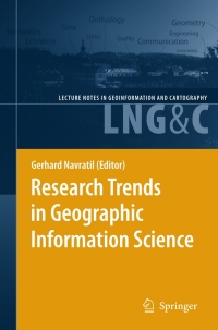 Cover image: Research Trends in Geographic Information Science 1st edition 9783540882435