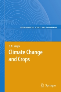 Cover image: Climate Change and Crops 9783540882459
