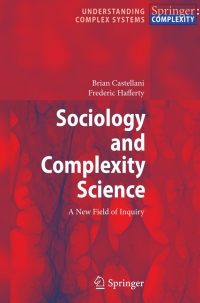Cover image: Sociology and Complexity Science 9783540884613