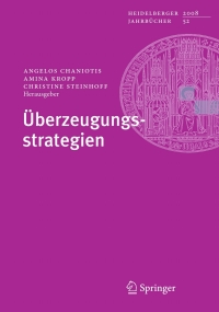 Titelbild: Überzeugungsstrategien 1st edition 9783540886464