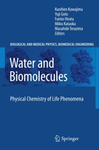 Titelbild: Water and Biomolecules 1st edition 9783540887867