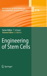 Cover image: Engineering of Stem Cells 1st edition 9783540888055
