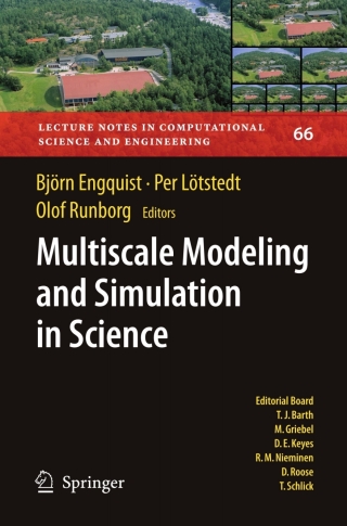 Cover image: Multiscale Modeling and Simulation in Science 1st edition 9783540888574