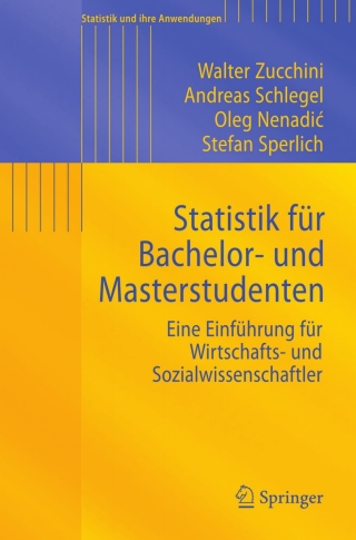 Titelbild: Statistik für Bachelor- und Masterstudenten 9783540889861
