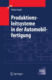 Cover image: Produktionsleitsysteme in der Automobilfertigung 9783540889908