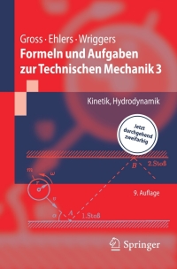 Cover image: Formeln und Aufgaben zur Technischen Mechanik 3 9th edition 9783540890980