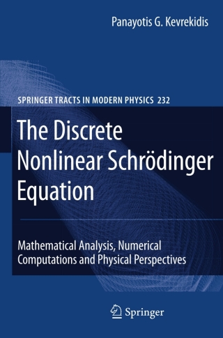 Cover image: The Discrete Nonlinear Schrödinger Equation 9783540891987