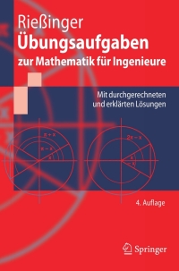 صورة الغلاف: Übungsaufgaben zur Mathematik für Ingenieure 4th edition 9783540892090