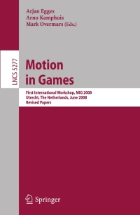 Imagen de portada: Motion in Games 1st edition 9783540892199
