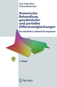Cover image: Numerische Behandlung gewöhnlicher und partieller Differenzialgleichungen 2nd edition 9783540892526