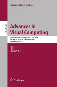 Cover image: Advances in Visual Computing 1st edition 9783540896388