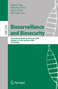 صورة الغلاف: Biosurveillance and Biosecurity 1st edition 9783540897460