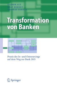 صورة الغلاف: Transformation von Banken 9783540898337